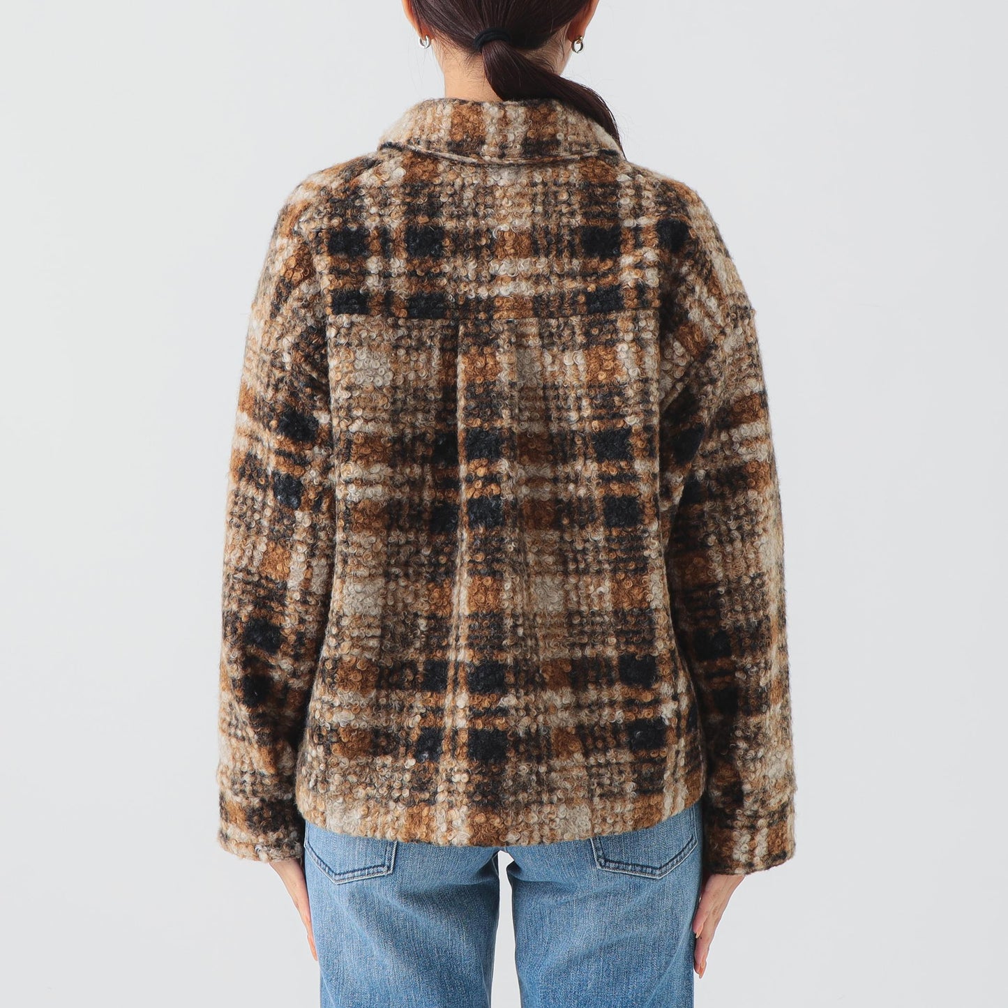 チェック CPO ブルゾン