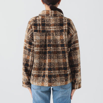 チェック CPO ブルゾン