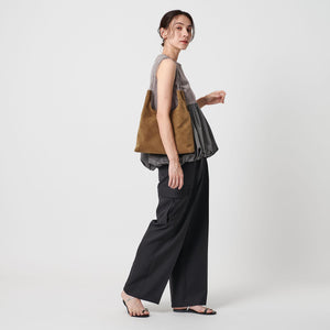 スエードライク チェーン ショルダーバッグ