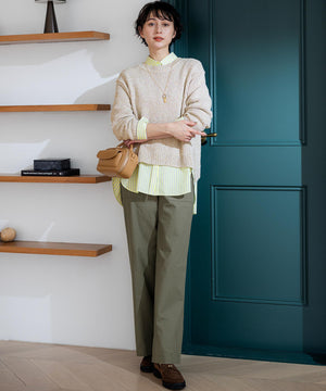 スラブツイルストレッチ ベイカーパンツ