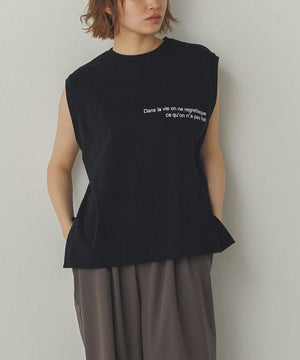 コンパクトロゴタンクトップ