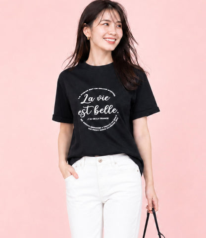 クールタッチLa vie est belleTシャツ