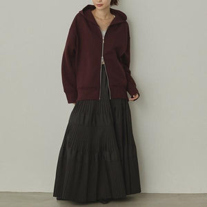 ダブルジップダンボールフーディ