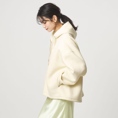 ［size SHORTあり］ダンボール ジップ フーディ