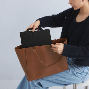 【WEB限定】ワンポイント シンプル トートバッグ（ソフトPCバッグ付） / A4 / 通勤