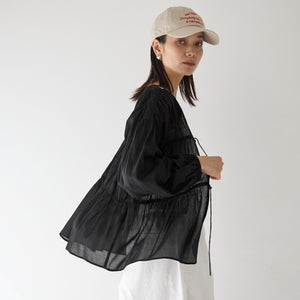 【結論シリーズ】全方位映えギャザーブラウス