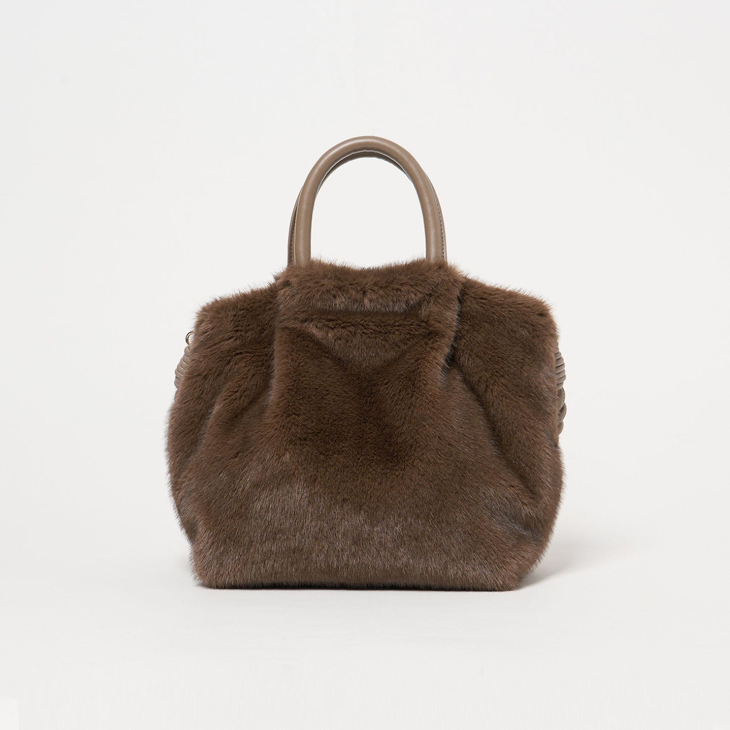 フェイクファー2WAY トートバッグ / ショルダーバッグ