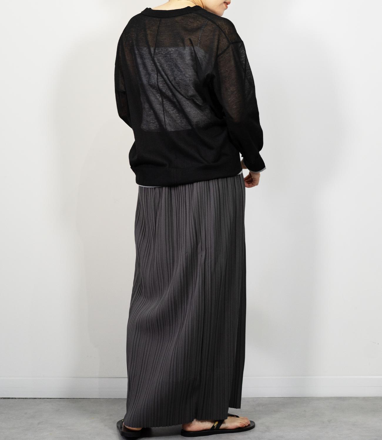 Iラインプリーツスカート