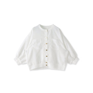 変わり織メッシュカーディガン≪手洗い可能≫