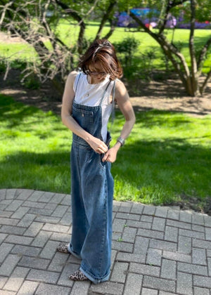 デニムサロペット