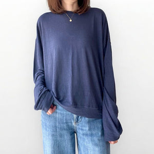 リネンスウェットシャツ