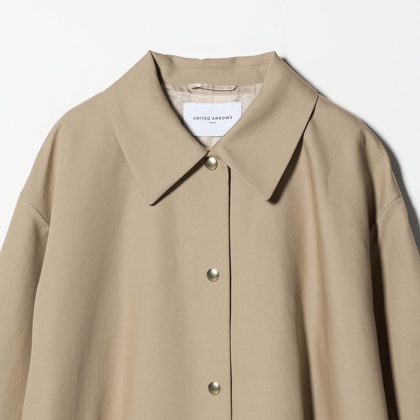 Aライン ステンカラーコート