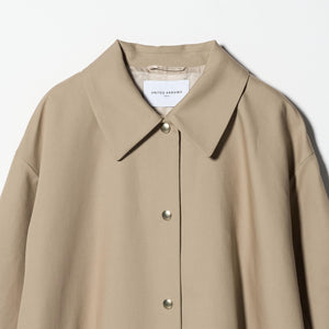 Aライン ステンカラーコート