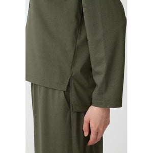 プレ－ティング天竺カーディガン