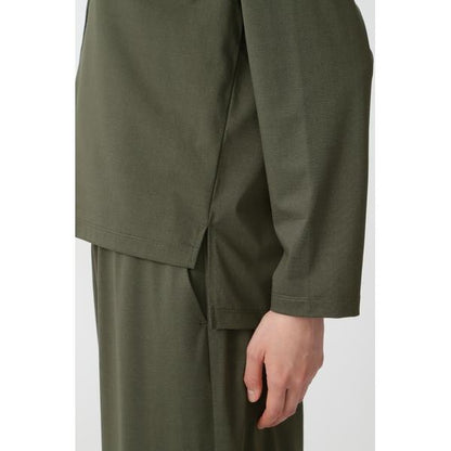 プレ－ティング天竺カーディガン