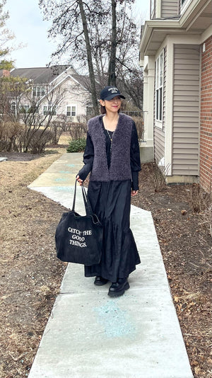 レタリング刺繍キャップ