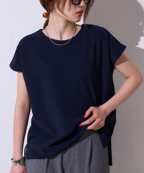 コンパクトフレンチスリーブTシャツ