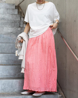 半袖コクーンカットソー