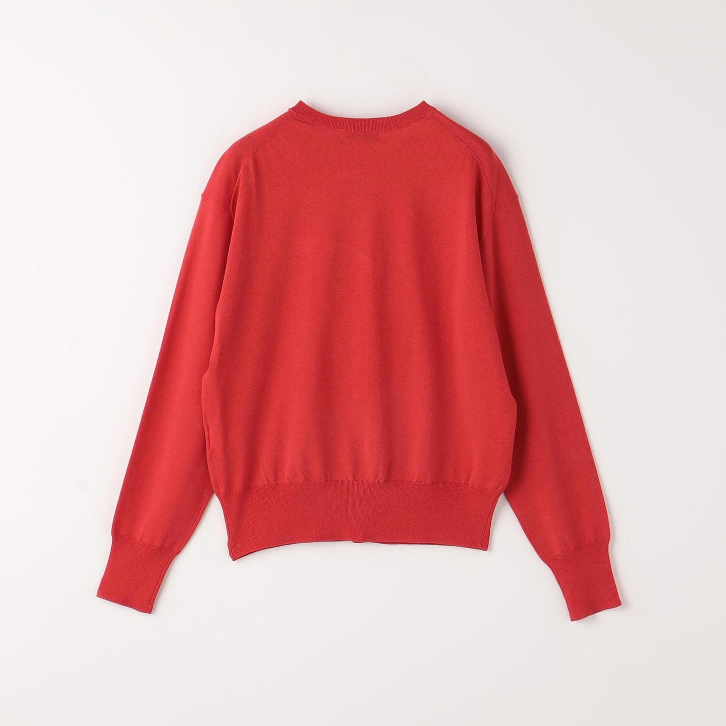 ドラキー クルーネック ニット カーディガン