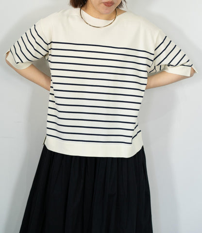 ハーフスリーブニット