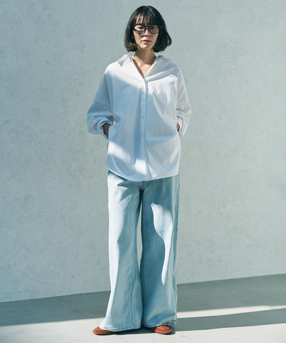 コットン オーバーシャツ