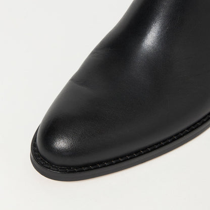 バックジップ ロングブーツ