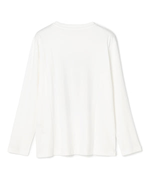 コットンスムース グラフィック ロンＴ