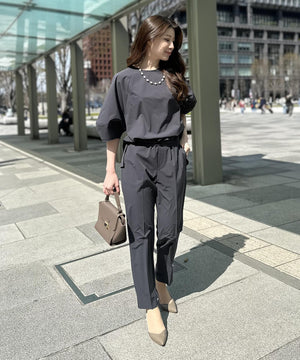 FINE MOVE テーパードパンツ