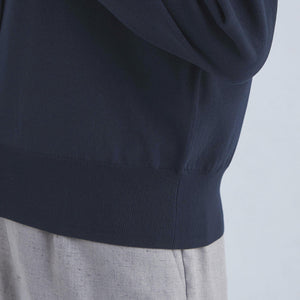 ドラキー クルーネック ニット カーディガン