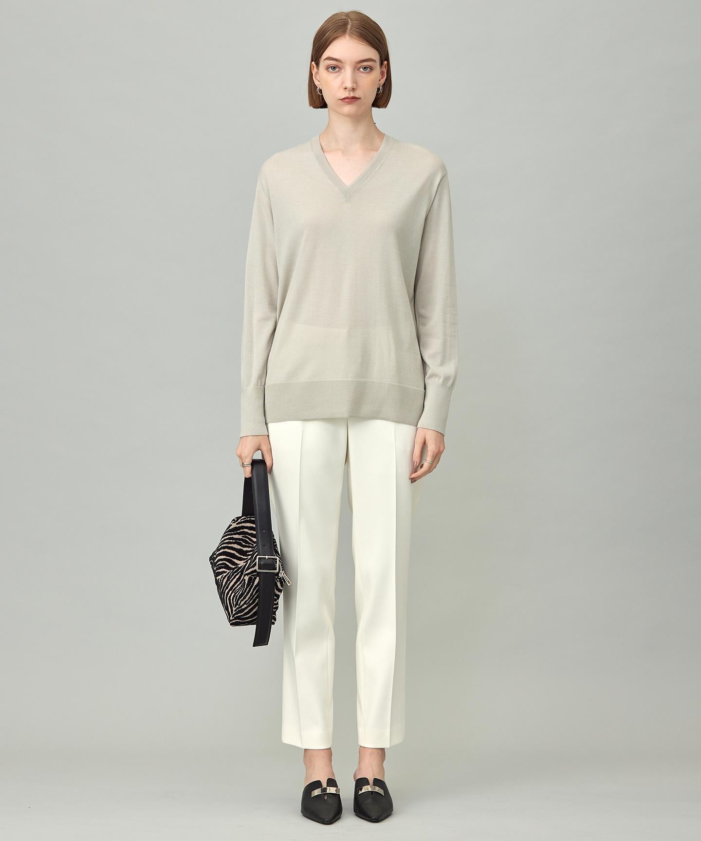 トリアセボディシェルピーチ スティックパンツ