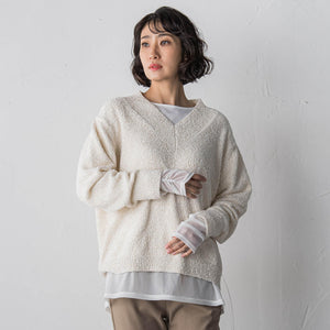 【WEB限定】”重ねるだけで格上げ”レイヤードインナー