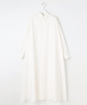 タンブラーコットンブロード シャツワンピース