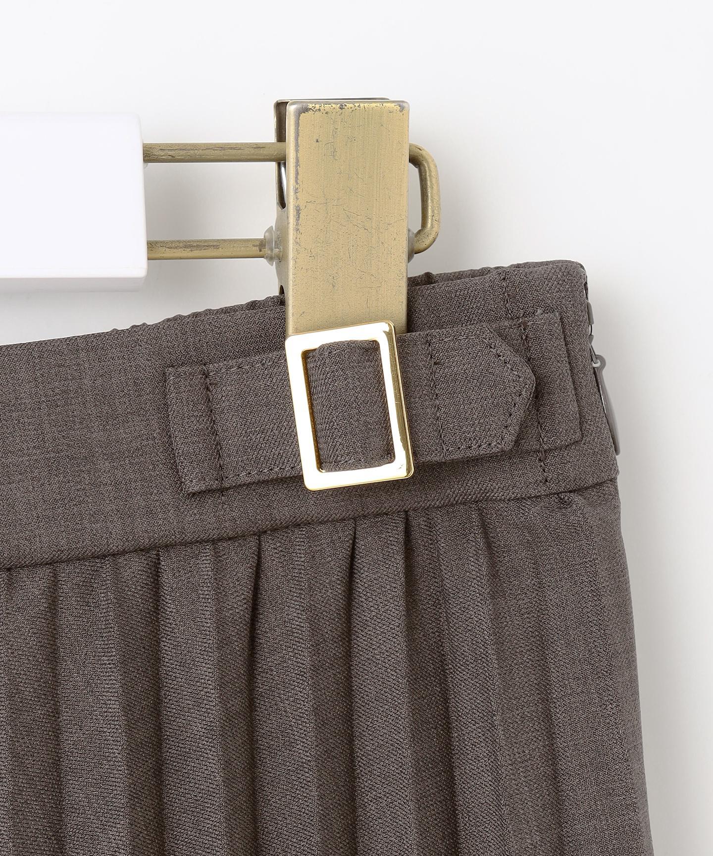 ウーステッドエステル  プリーツスカート