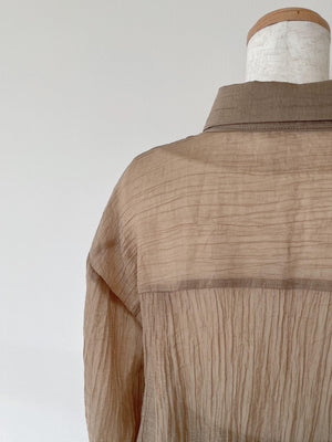 ワッシャーシアーシャツ