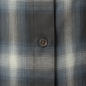 ［size SHORTあり］シアー チェック シャツ