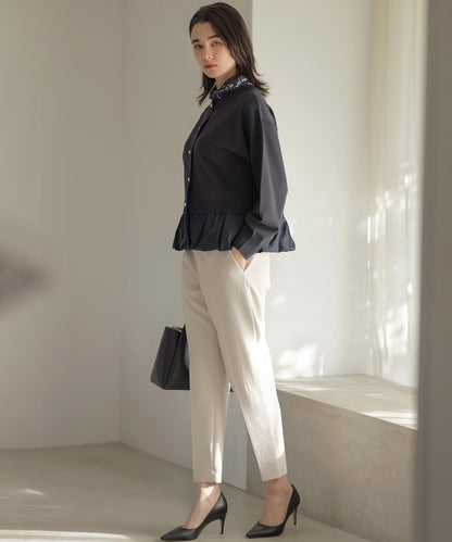 シュットクロステーパード パンツ