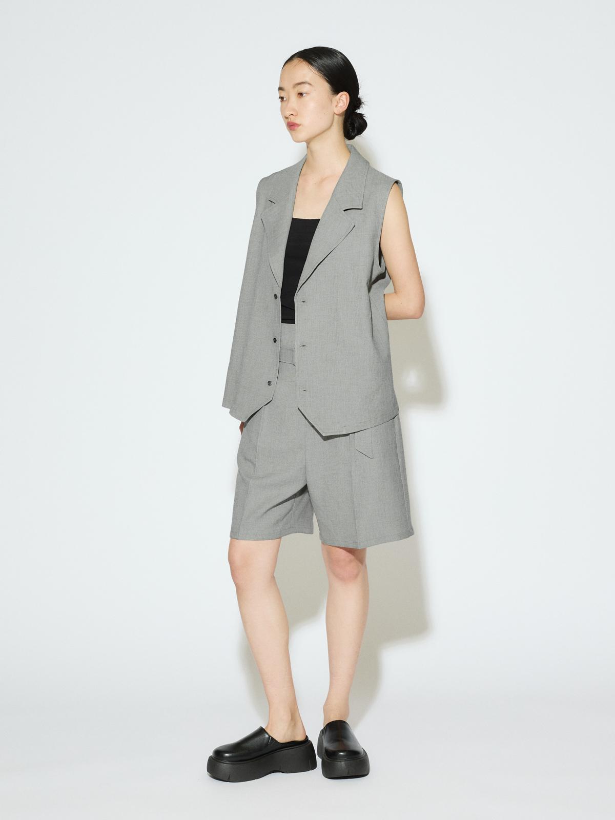 MIDIUMISOLID for Ladies テーラードジレ
