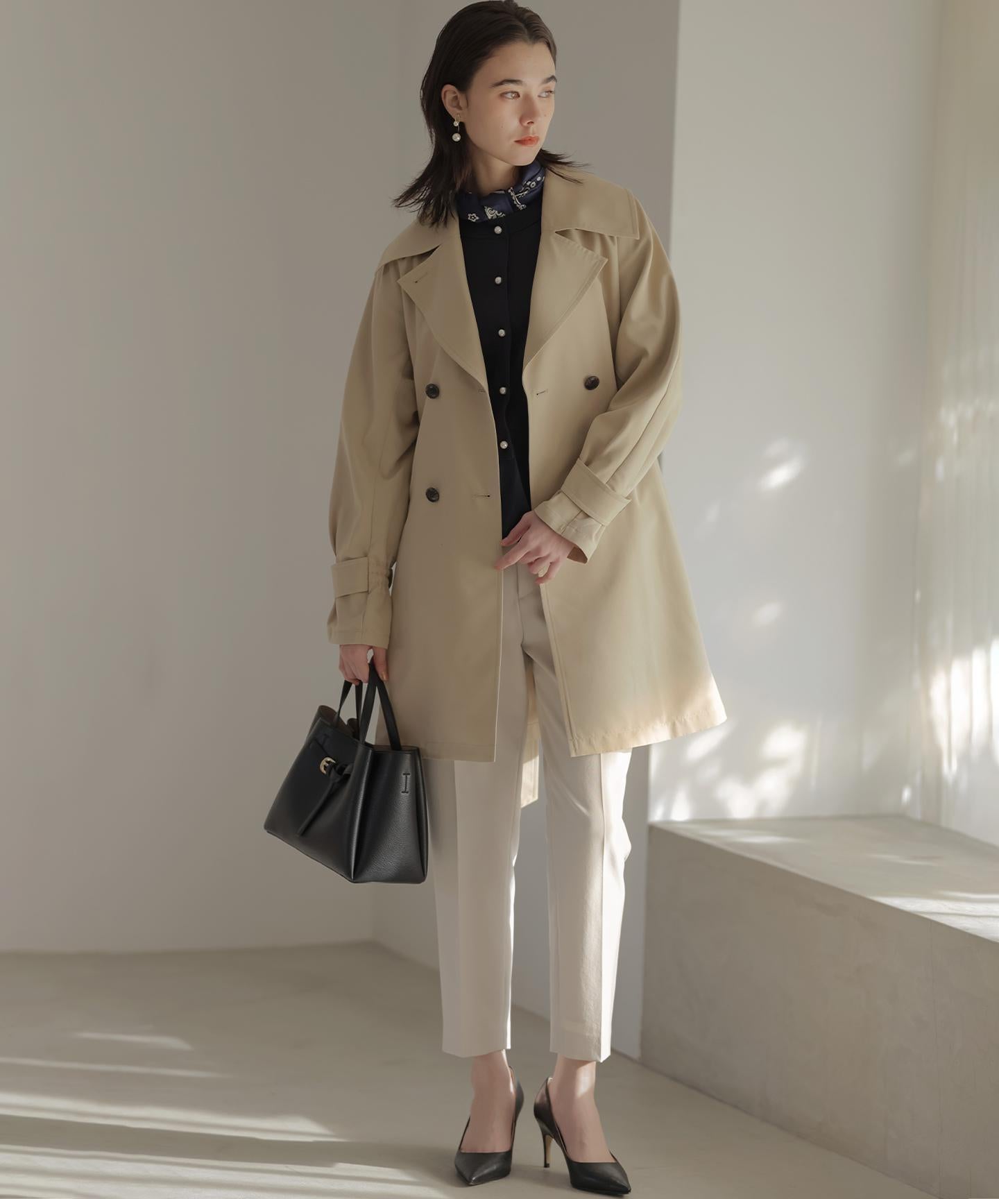 リラクシング トレンチコート