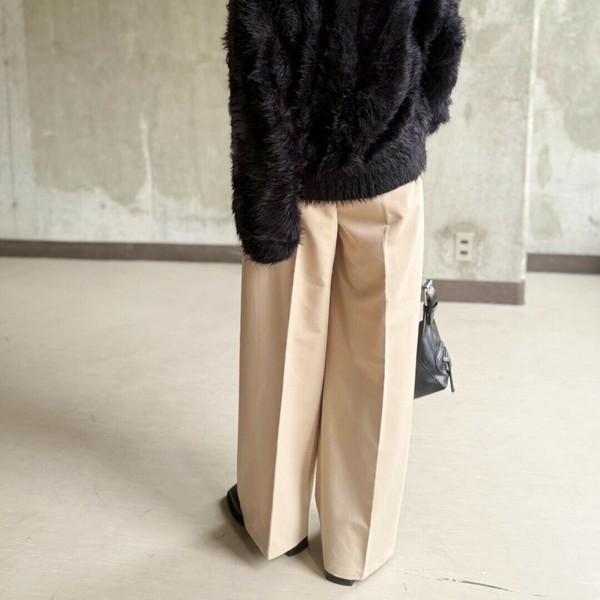 美シルエットストレートパンツ