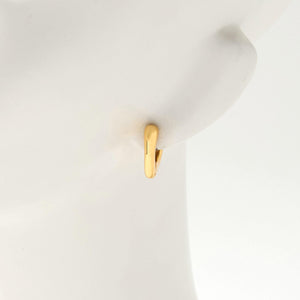 ハート フープ ピアス