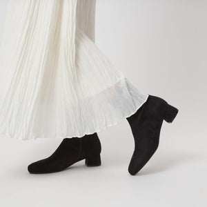 ラウンド ショートブーツ 撥水