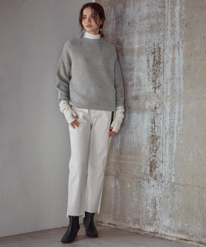 SLOW DENIM ワイドストレート デニム