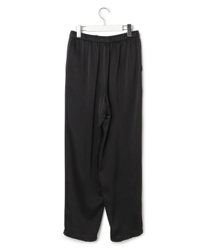 ドレープサテン 2WAY ドロスト パンツ