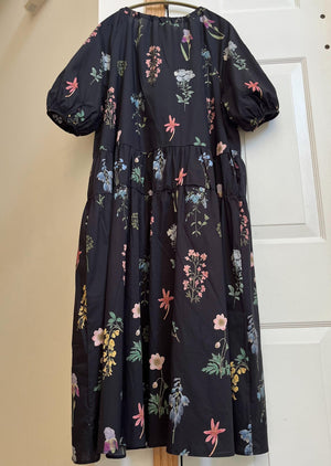 植物画ワンピース