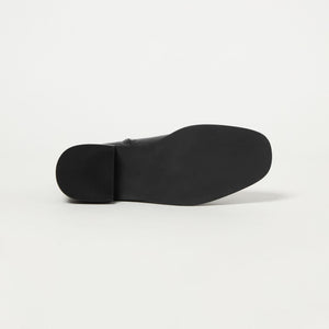 レザー ショートブーツ