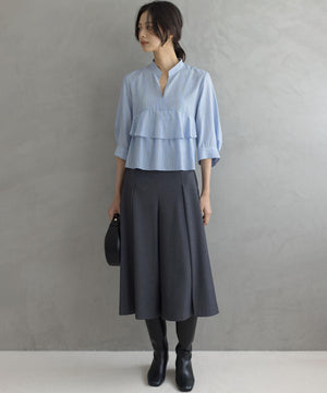 ハンサムツイルキュロット パンツ