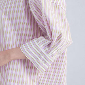 ストライプ ドルマン シャツ