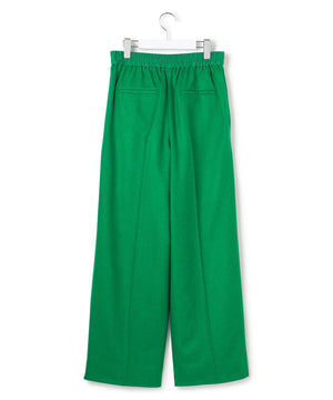 ウォッシャブルライトウール ストレートパンツ