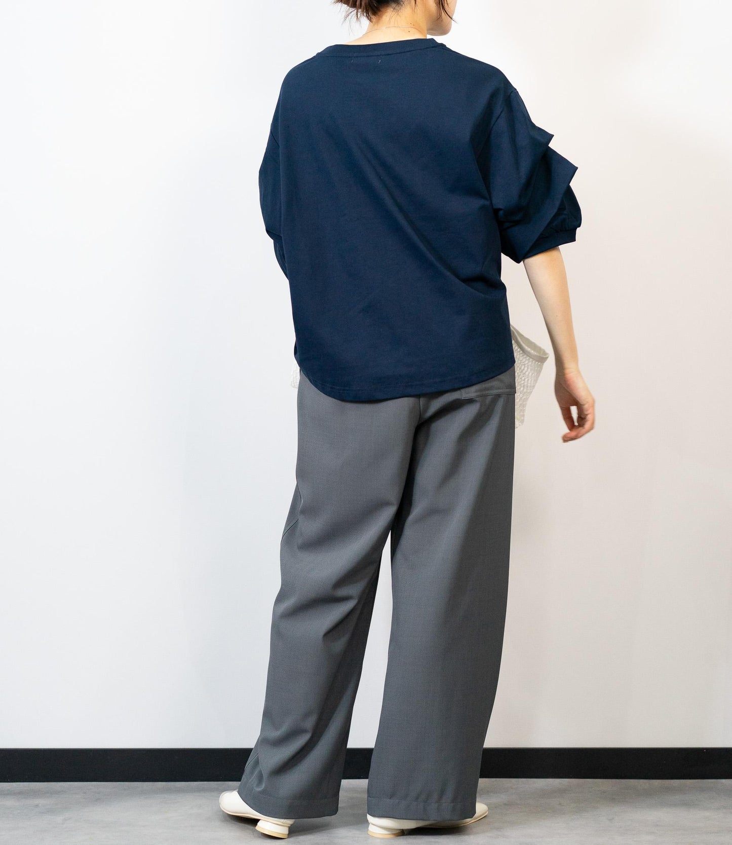 タックスリーブデザインカットソー