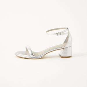 チャンキーパテッドサンダル（4.5cmヒール）